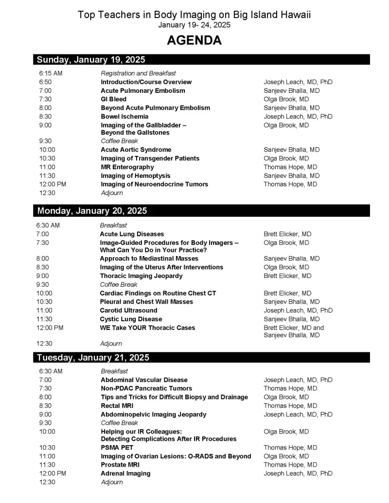 Agenda page 1